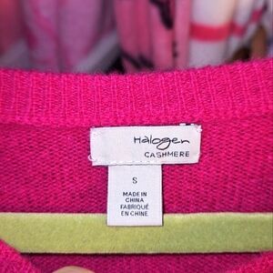 Fushia Calgon Cashmiere Sweater